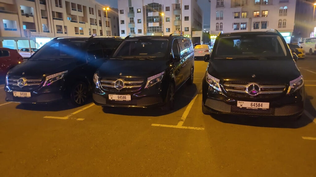 Chauffeur Driven Mercedes Viano In Dubai