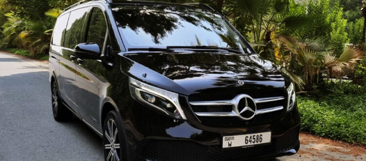 Multipurpose Chauffeur Driven Mercedes Viano In Dubai